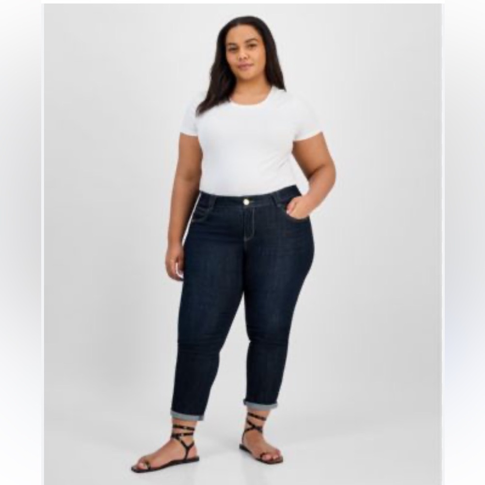Democracy  | Dark Blue classic Boyfriend Jeans
